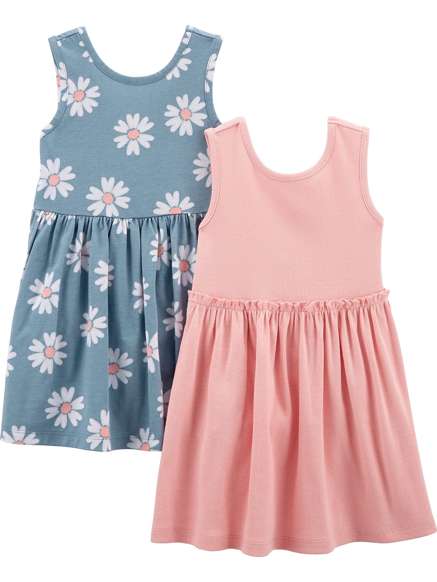 Simple Joys by Carter's baby-girls Short-sleeve and Sleeveless Dress Sets, Pack of 2