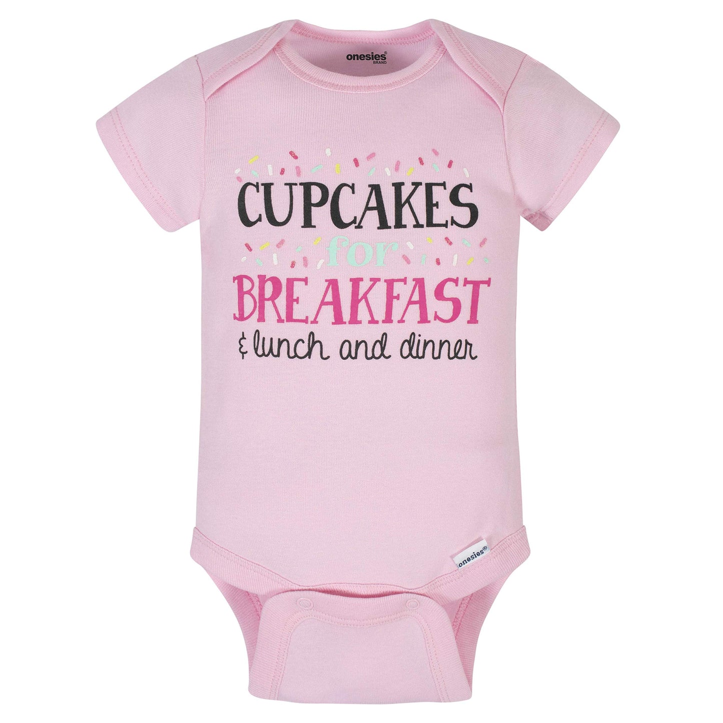 Onesies Brand Baby Girls' 8-pack Short Sleeve Mix & Match Bodysuits