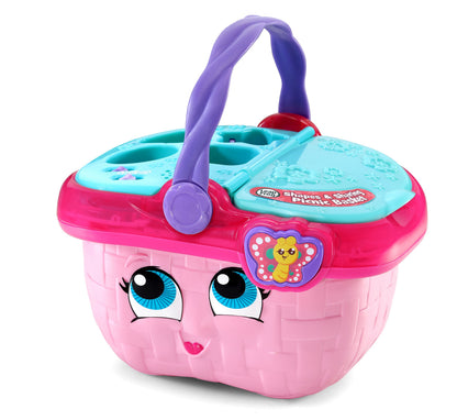LeapFrog Shapes and Sharing Picnic Basket, Pink