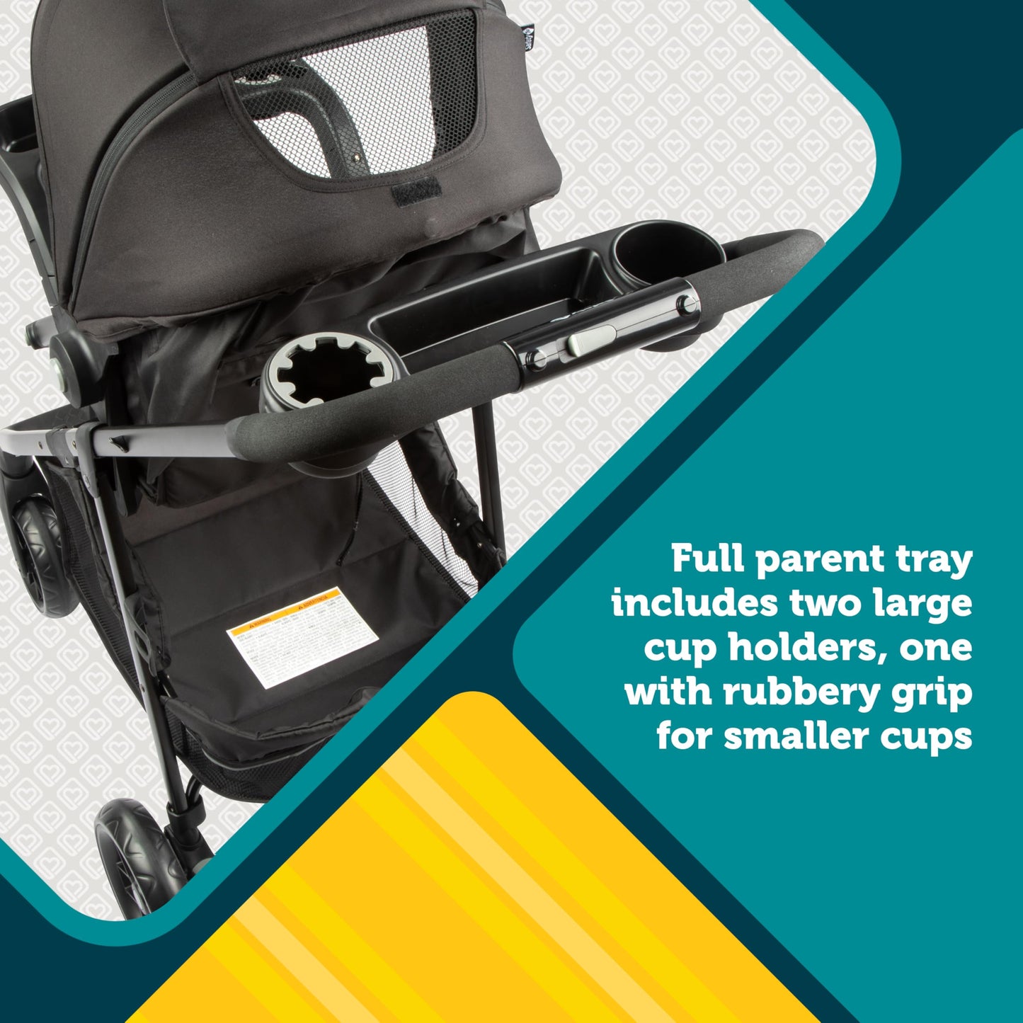 Safety 1st Grow and Go Flex 8-in-1 Travel System, Infant Car Seat Stroller Combo, Orchid Bloom