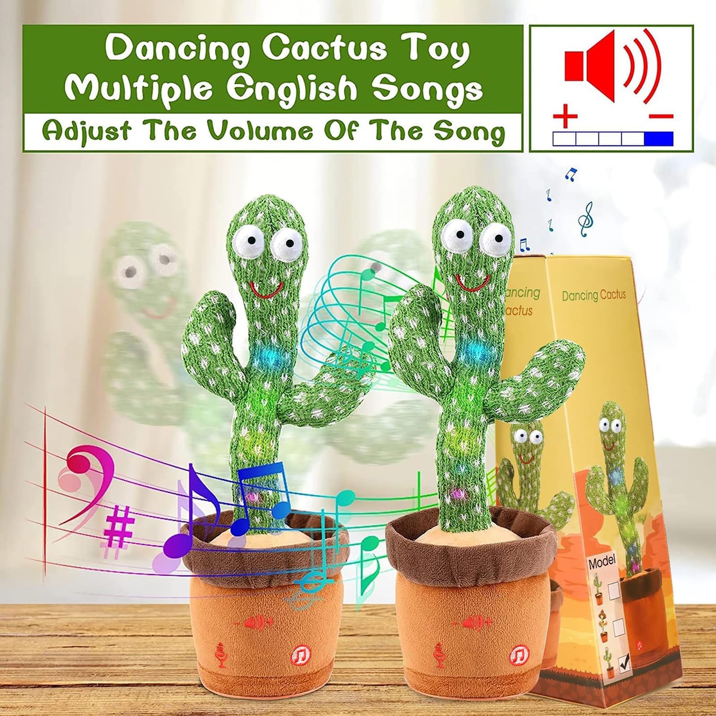Emoin Dancing Talking Giraffe Baby Toy, Adjustable Volume Baby Giraffe Toys Singing 10 Children's Songs Singing Mimicking Recording Repeating What You Say for Toddlers