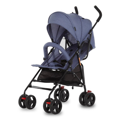 Dream On Me Vista Moonwalk Baby Stroller, Lightweight Travel Umbrella Stroller with Compact Fold, Smooth Ride Wheels, Multi-Position Recline, Spacious Storage Basket with Cup Holder, Light Gray