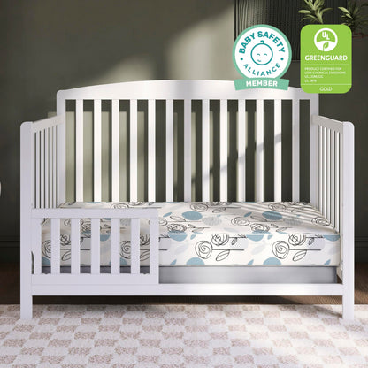 Dream On Me Twilight 5” 88 Coil Inner Spring Crib & Toddler Mattress – Brown Cloud, Greenguard Gold & BSA Certified, Waterproof & Stain-Resistant Cover, Fits Standard Full-Size Cribs & Toddler Beds