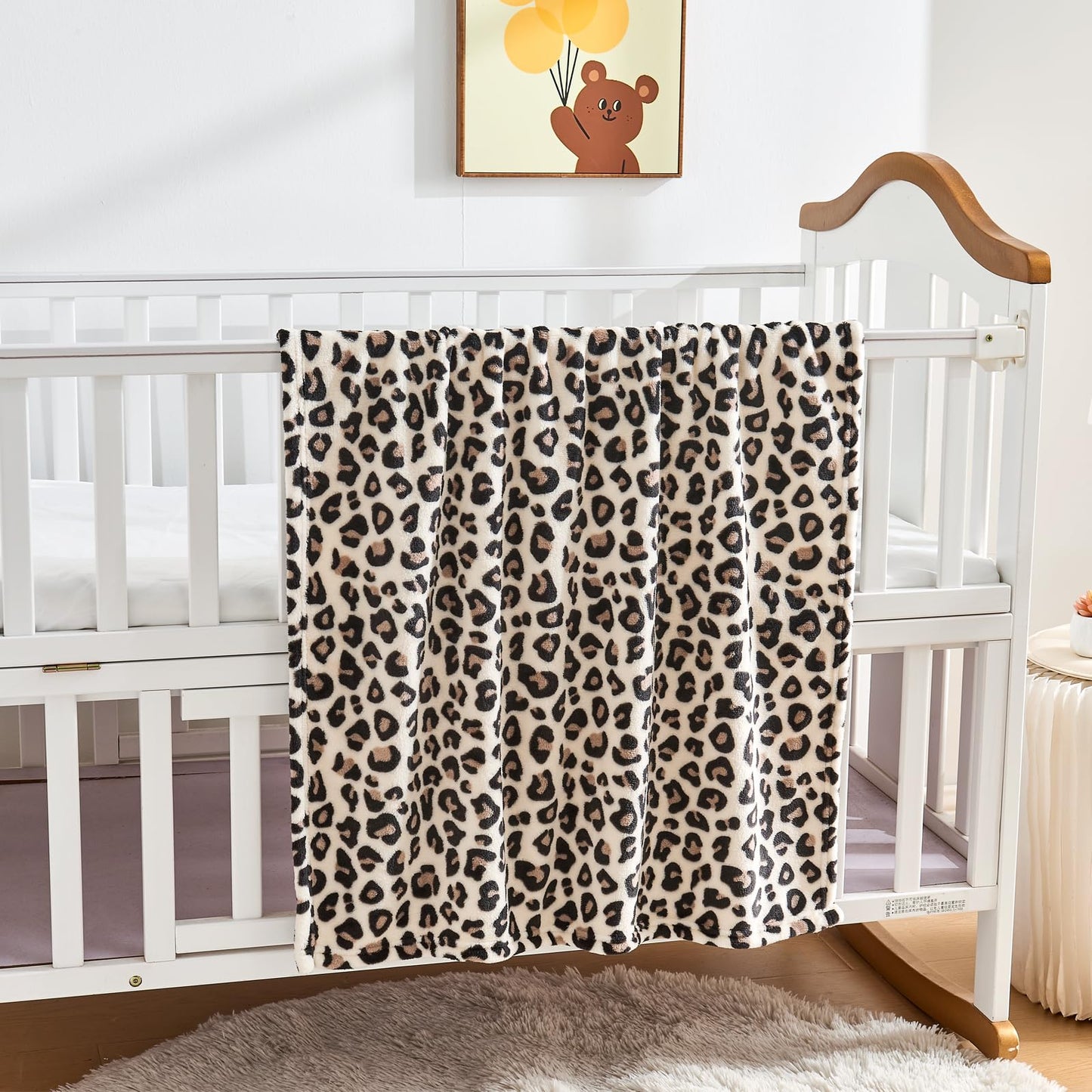 Yurhap Checkered Baby Blanket Fleece Baby Blankets for Boys, Ultra Soft Cozy Fluffy Infant Toddler Newborn Receiving Blankets for Crib Stroller, 30''x40'', Blue