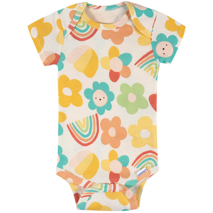 Onesies Brand Baby Girls' 8-pack Short Sleeve Mix & Match Bodysuits