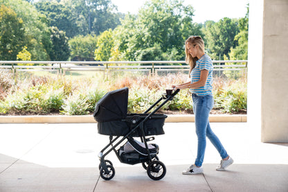 Safety 1st Grow and Go Flex 8-in-1 Travel System, Infant Car Seat Stroller Combo, Orchid Bloom
