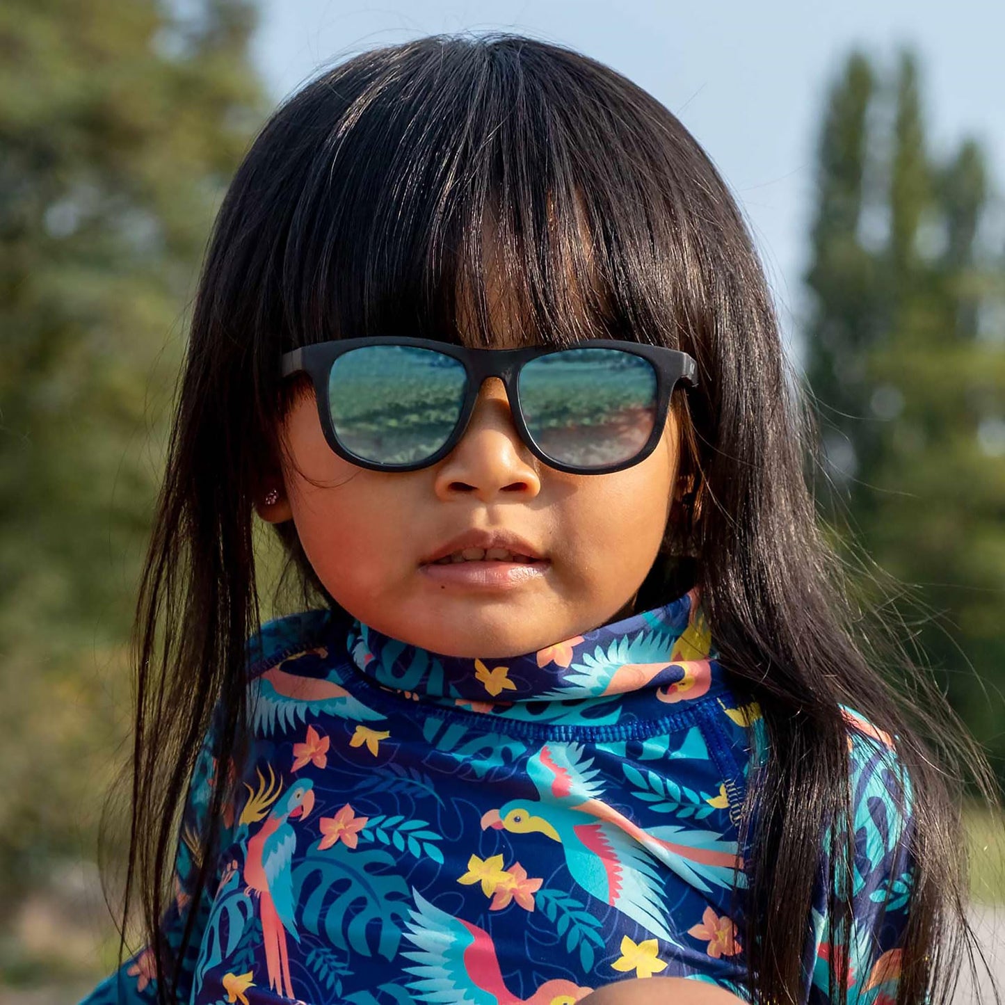JAN & JUL Baby Toddler Kids’ Flexible UV-400 Polarized Sun-glasses with Strap for Girls Boys