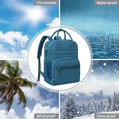Tenot Diaper Bag Backpack for Women Large Capacity with Insulated Pockets Multifunctional Diaper Bags For Baby Girl Boy Waterproof Baby Bags For Mama Maternity Travel Bag Black