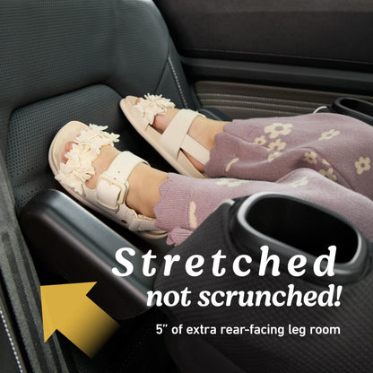 Graco Extend2Fit 3-in-1 Convertible Car Seat, 3 Modes – Rear Facing, Forward Facing Baby Car Seat and Highback Booster Seat, Adjustable Extension Panel for Extra Legroom, Cullen
