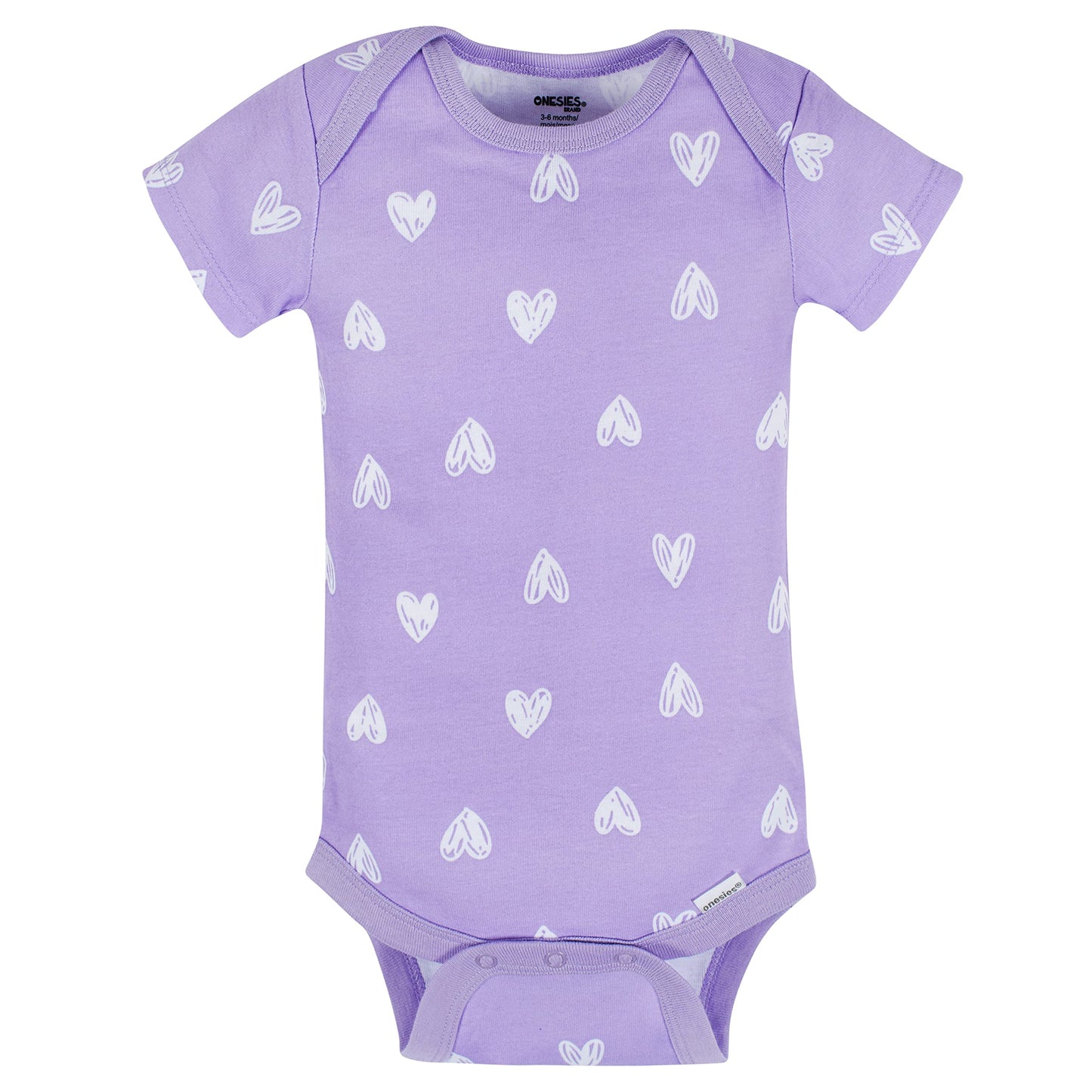 Onesies Brand Baby Girls' 8-pack Short Sleeve Mix & Match Bodysuits