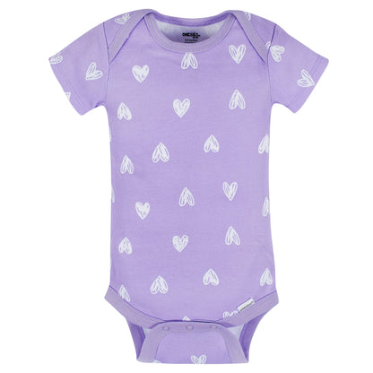 Onesies Brand Baby Girls' 8-pack Short Sleeve Mix & Match Bodysuits
