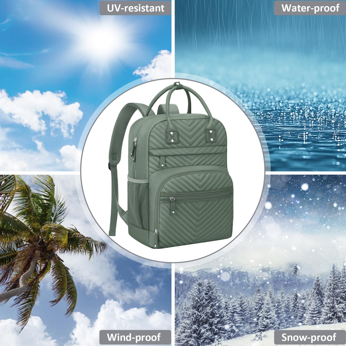 Tenot Diaper Bag Backpack for Women Large Capacity with Insulated Pockets Multifunctional Diaper Bags For Baby Girl Boy Waterproof Baby Bags For Mama Maternity Travel Bag Black