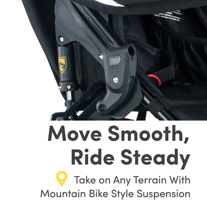 BOB Gear Revolution Flex 3.0 Jogging Stroller, Graphite Black