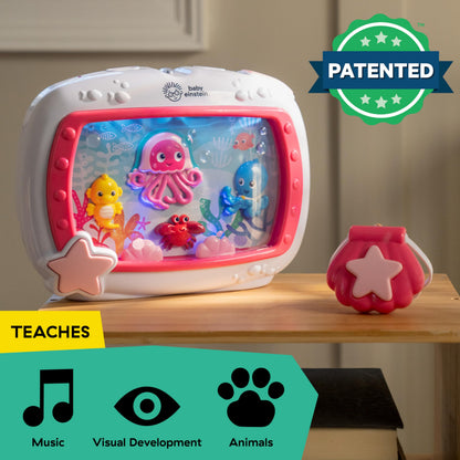 Baby Einstein Sea Dreams Soother Musical Crib Toy and Sound Machine, Newborn and up