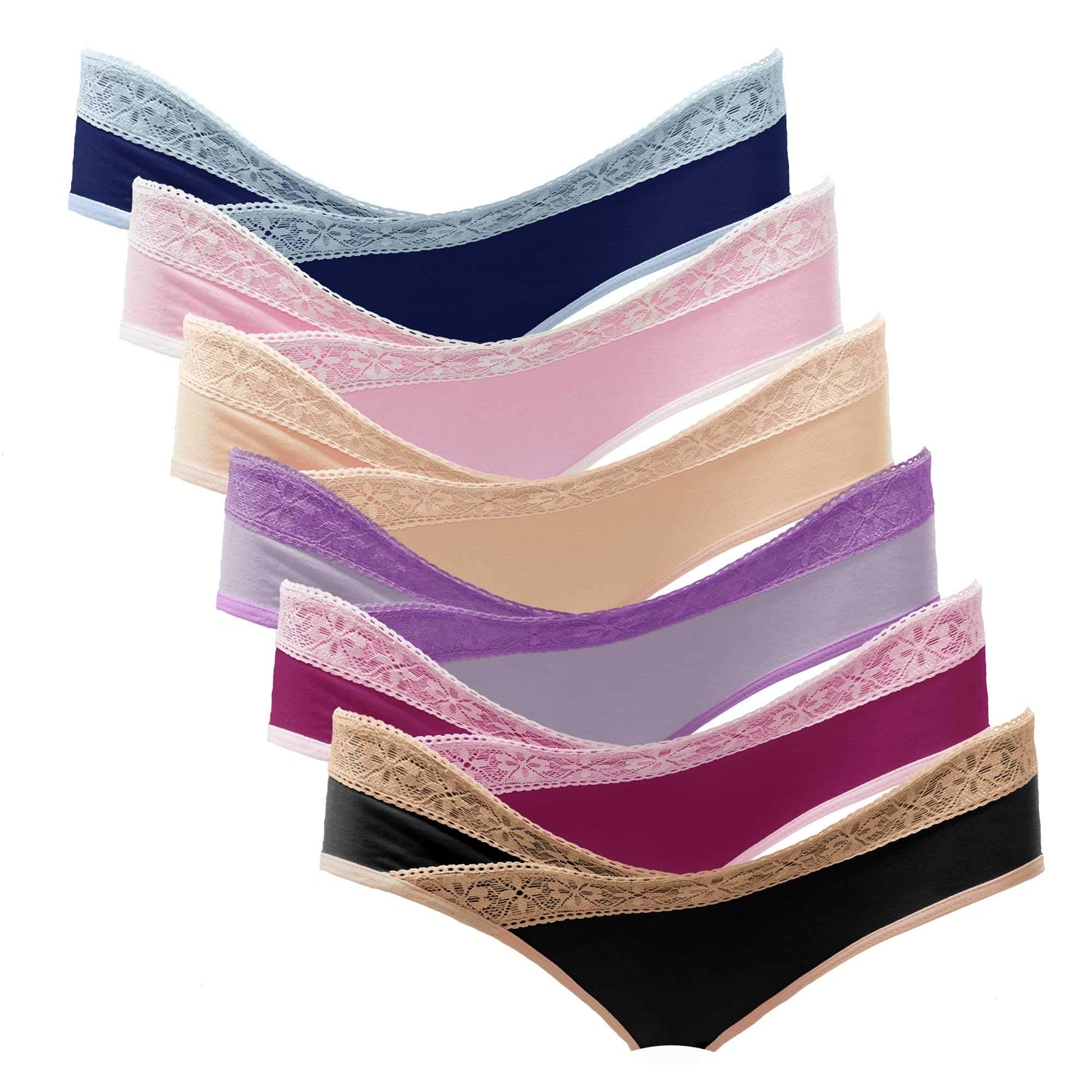 Intimate Portal Cotton Maternity Underwear Under the Bump Pregnancy Postpartum Bikini Panties