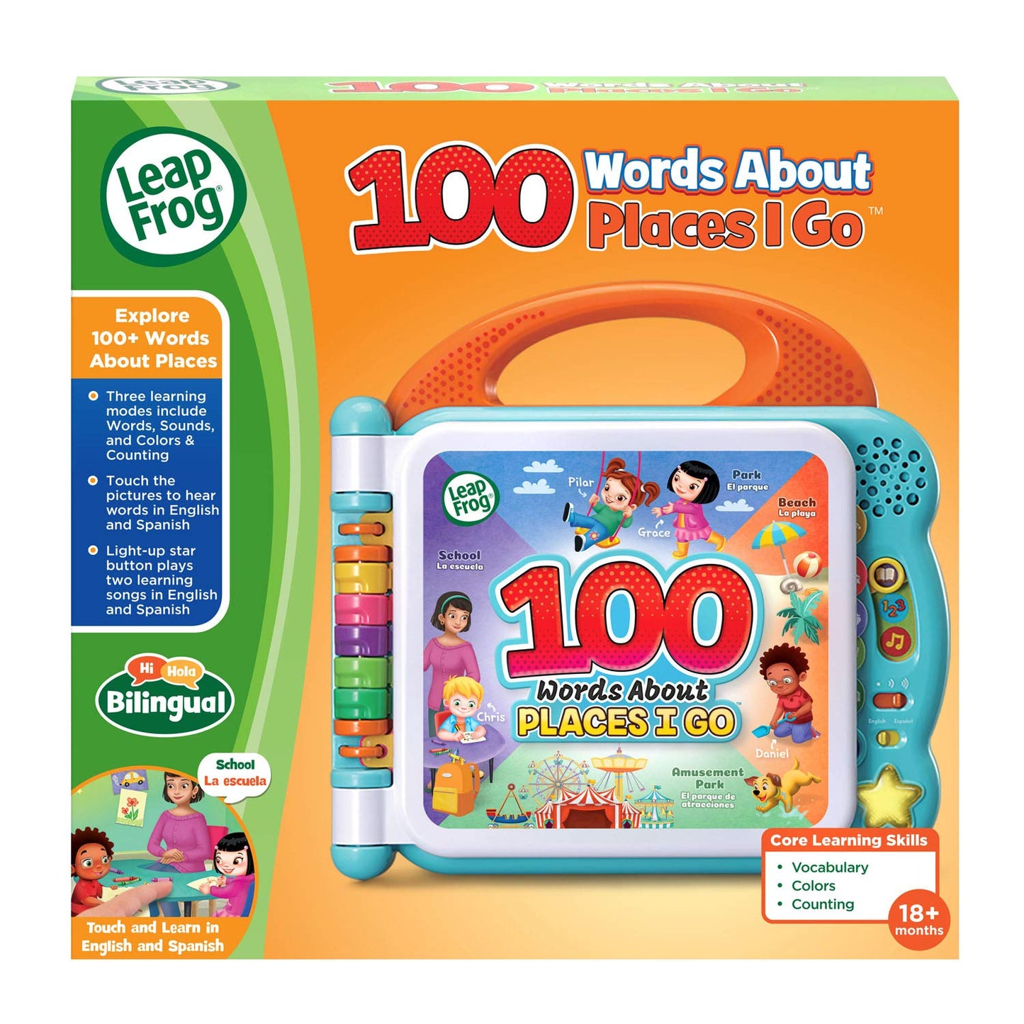 LeapFrog Learning Friends 100 Words Book, Green