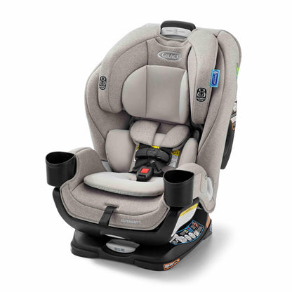Graco Extend2Fit 3-in-1 Convertible Car Seat, 3 Modes – Rear Facing, Forward Facing Baby Car Seat and Highback Booster Seat, Adjustable Extension Panel for Extra Legroom, Cullen