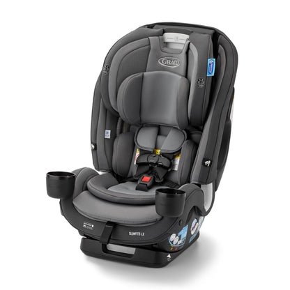 Graco Slimfit 3-in-1 Convertible Car Seat, Slim Car Seat with Space-Saving Design, Highback Booster Seat with 10-Position Headrest, Rear Facing and Forward Facing Carseat, Jarret