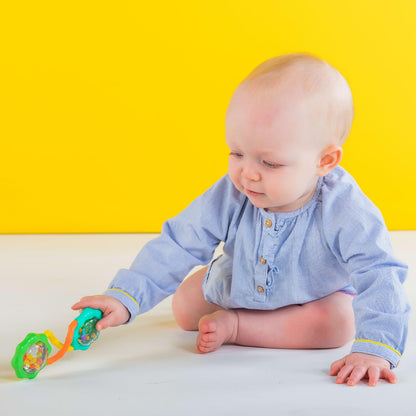 Bright Starts Oball Shaker Rattle Toy, Ages Newborn Plus