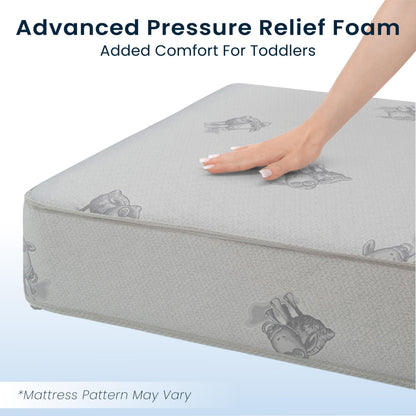 Serta Perfect Start Limited Dual Sided Baby Crib Mattress and Toddler Mattress, Breathable Fiber Core, GREENGUARD Gold Certified, Waterproof, 7 Year Warranty, Made in USA