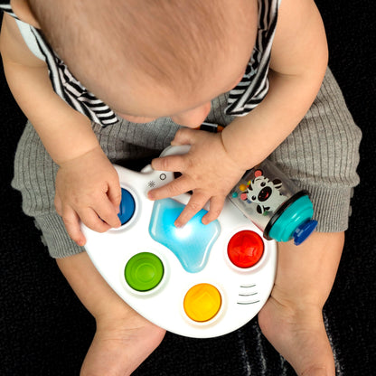 Baby Einstein Outstanding Opus The Octopus Sensory Rattle & Teether Multi-Use Toy, BPA Free & Chillable, 3 Months & up, Multicolored