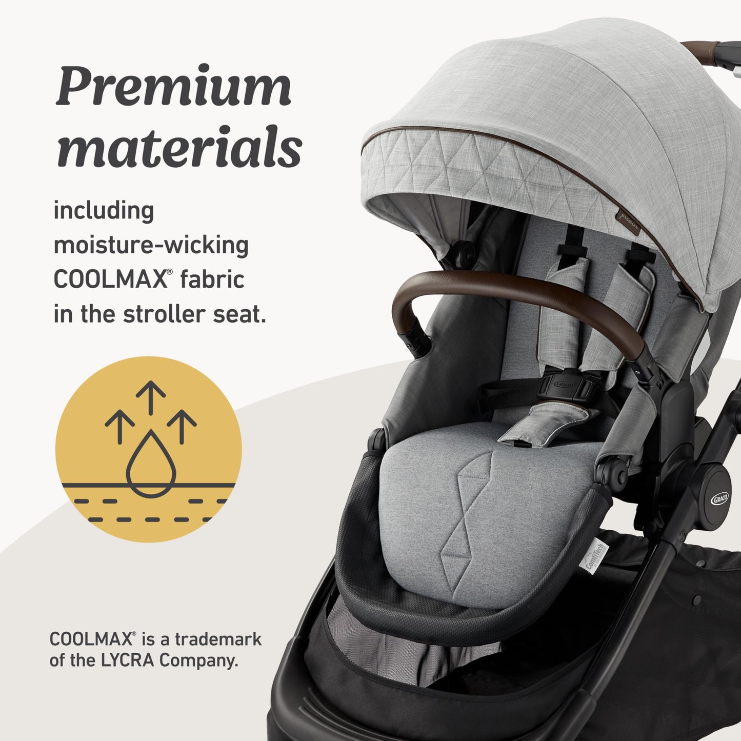 Graco Merge Travel System - Swivel Wheel Baby Stroller Car Seat Combo, Travel System Stroller with 360-Degree Rotating Wheels