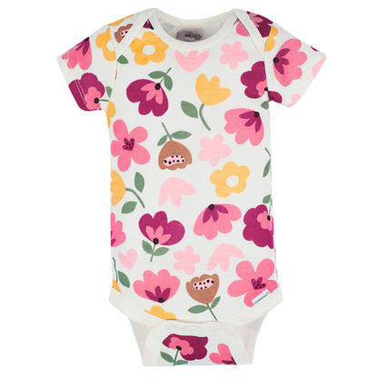 Onesies Brand Baby Girls' 8-pack Short Sleeve Mix & Match Bodysuits
