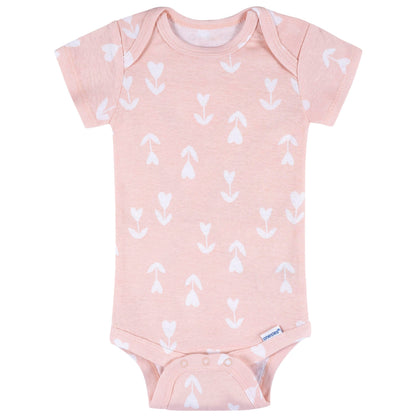 Onesies Brand Baby Girls' 8-pack Short Sleeve Mix & Match Bodysuits