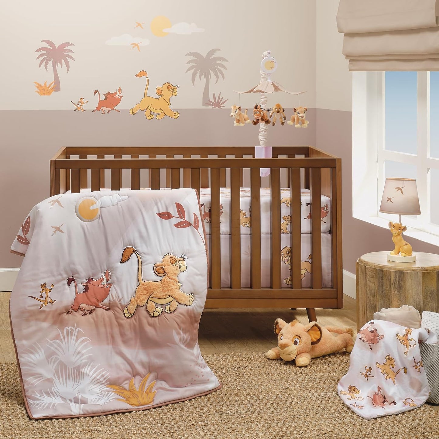 Lambs & Ivy Disney Baby Forever Mickey Mouse White Fitted Crib Sheet