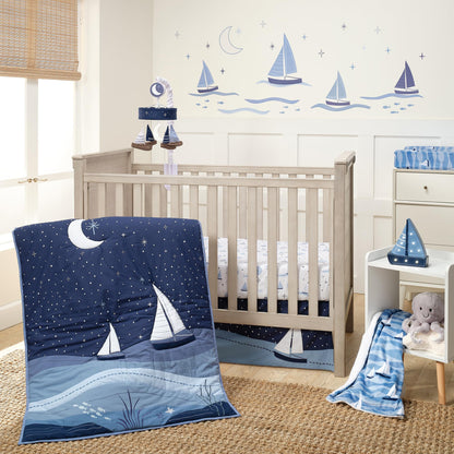 Lambs & Ivy Disney Baby Pooh Bear & Pals Cotton 3Piece Nursery Crib Bedding Set