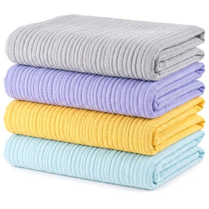 Muslin Swaddle Blankets for Newborns, 3 Pack Multipurpose 100% Organic Cotton, Ultra Soft Breathable Receiving Blanket 47 x 47 inches, Swaddle Wrap for Baby Boys & Girls