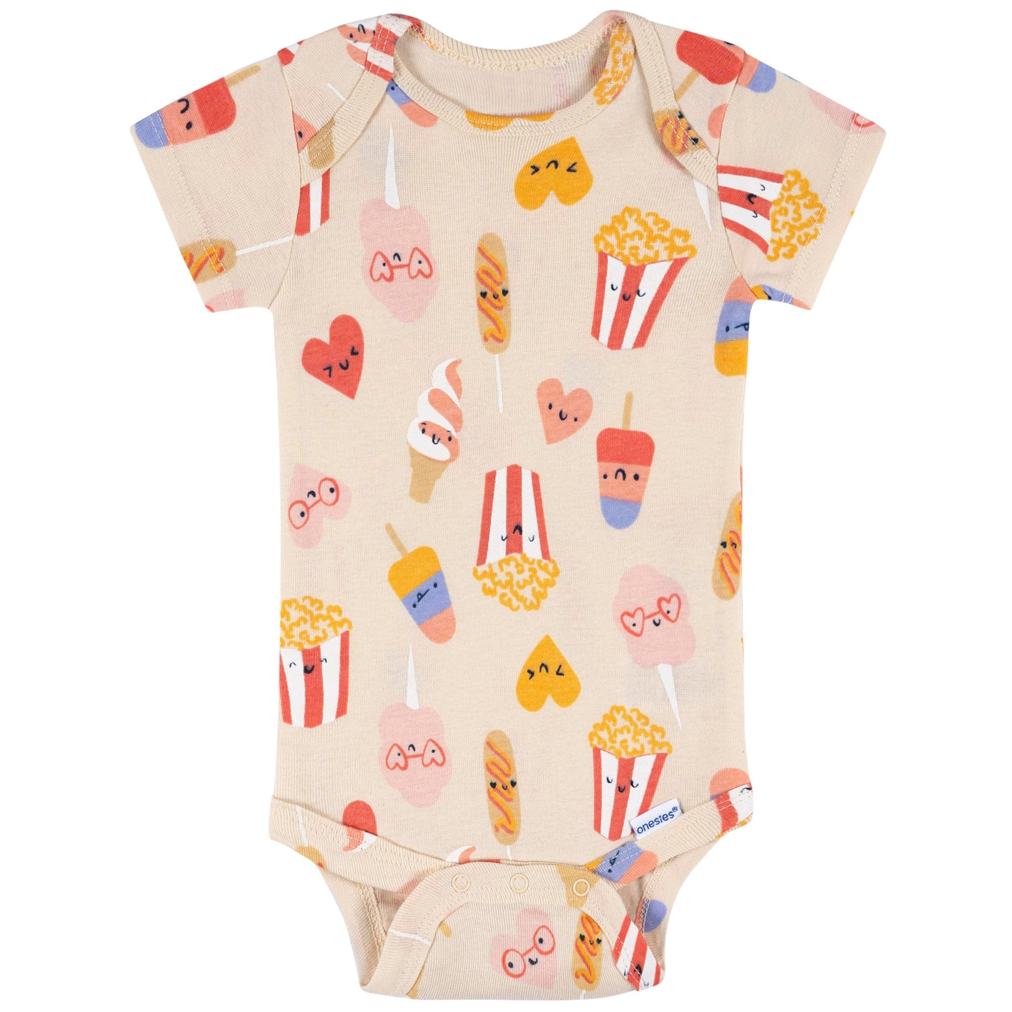 Onesies Brand Baby Girls' 8-pack Short Sleeve Mix & Match Bodysuits