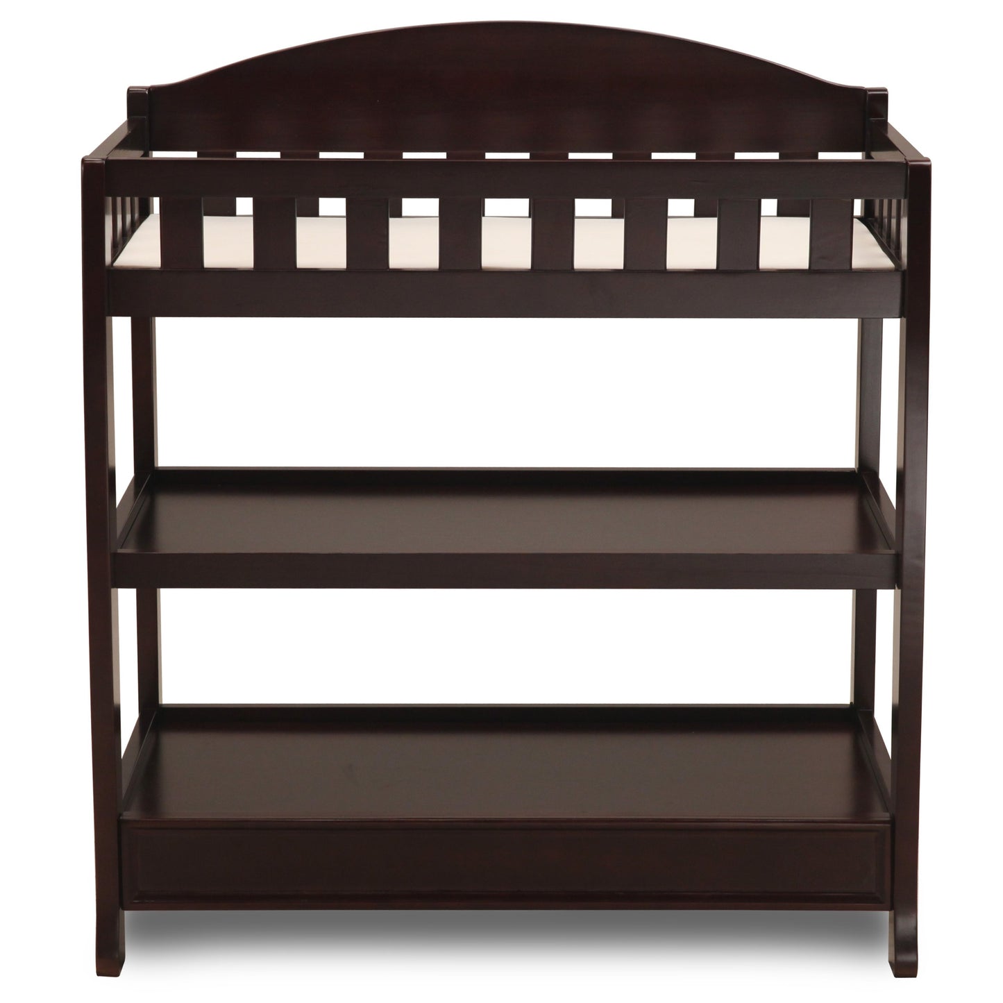 Delta Children Infant Changing Table with Pad, Dark Chocolate