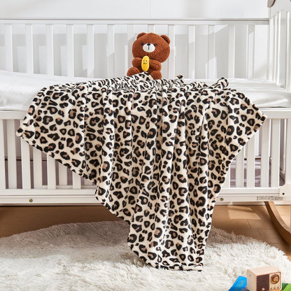Yurhap Checkered Baby Blanket Fleece Baby Blankets for Boys, Ultra Soft Cozy Fluffy Infant Toddler Newborn Receiving Blankets for Crib Stroller, 30''x40'', Blue
