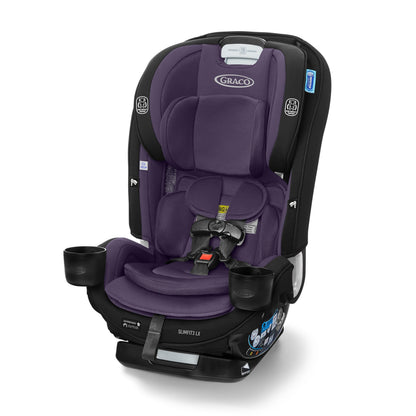 Graco Slimfit 3-in-1 Convertible Car Seat, Slim Car Seat with Space-Saving Design, Highback Booster Seat with 10-Position Headrest, Rear Facing and Forward Facing Carseat, Jarret