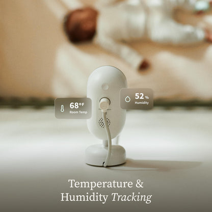 Owlet Dream Sight (Gen 3) Smart Video Baby Monitor | 2K HD Camera w/Night Vision | Detects Crying, Motion & Temperature | Customizable Alerts | Two-Way Talk | Secure Wi-fi