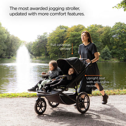 Thule Urban Glide 3 Single Child All-Terrain Stroller, Lightweight, Air-Filled Tires & Suspension, Integrated Hand Brake