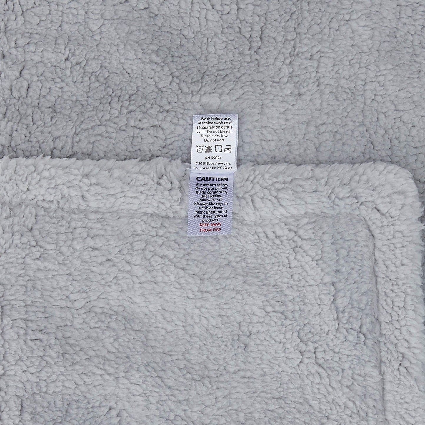 Hudson Baby Unisex Baby Plush Mink and Sherpa Blanket, Pink Floral, One Size