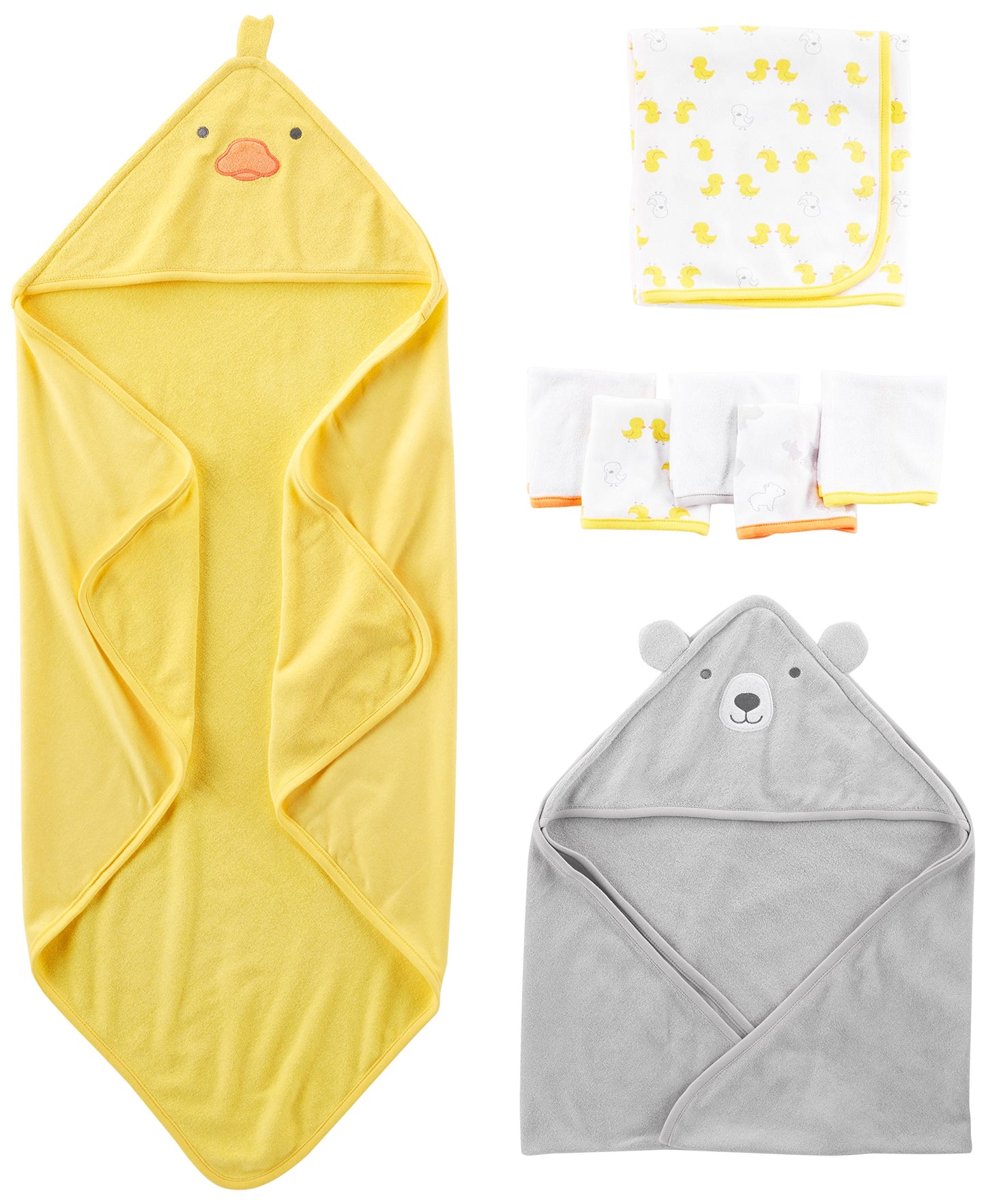 Simple Joys by Carter's baby-girls 8-piece Towel and Washcloth Set