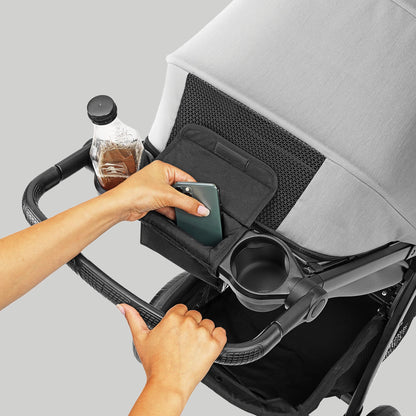 Chicco Bravo® 3-in-1 Trio Travel System, Bravo® Quick-Fold Stroller with KeyFit® 30 Infant Car Seat and Base, Car Seat and Stroller Combo | Parker