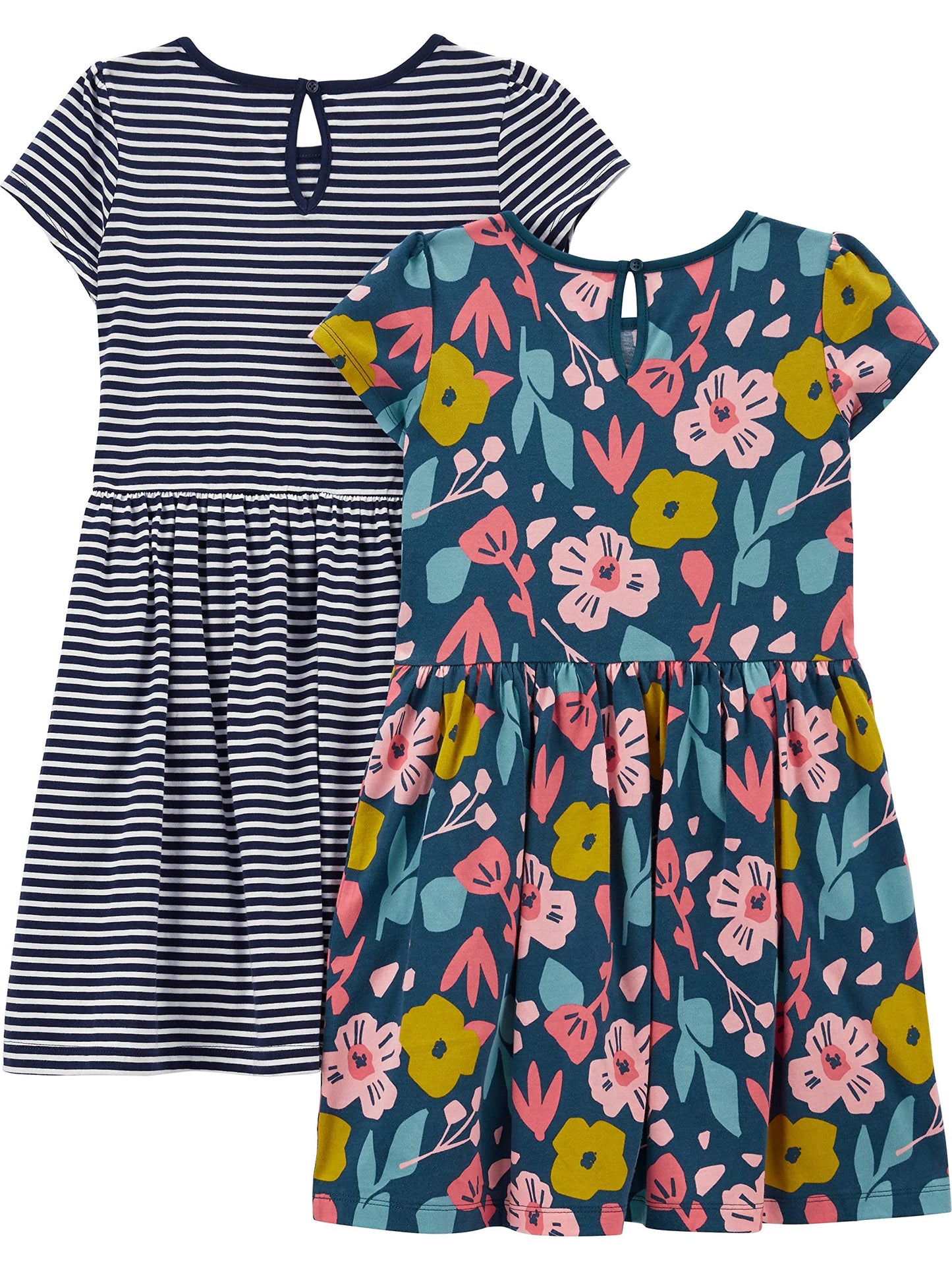 Simple Joys by Carter's baby-girls Short-sleeve and Sleeveless Dress Sets, Pack of 2