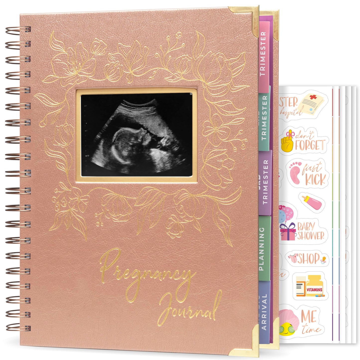 Clever Fox Pregnancy Journal & Memory Book - Pregnancy Planner & Notebook for Expecting Moms – Baby Keepsake, First Time Moms Gift (Lavender, 9" x 10.5")