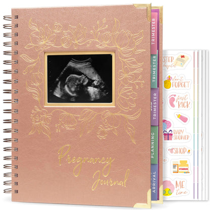 Clever Fox Pregnancy Journal & Memory Book - Pregnancy Planner & Notebook for Expecting Moms – Baby Keepsake, First Time Moms Gift (Lavender, 9" x 10.5")