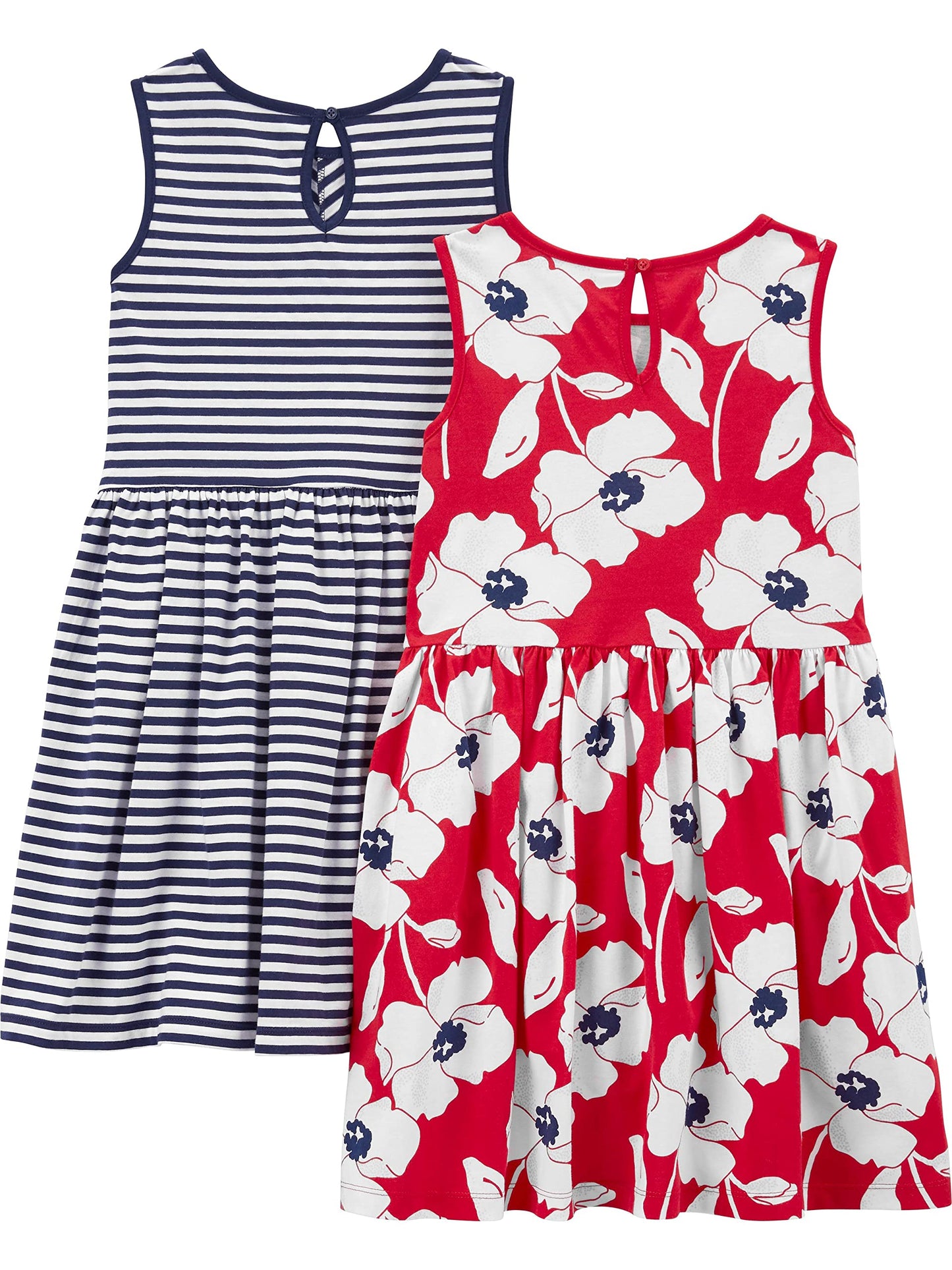 Simple Joys by Carter's baby-girls Short-sleeve and Sleeveless Dress Sets, Pack of 2