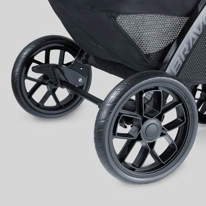 Chicco Bravo® 3-in-1 Trio Travel System, Bravo® Quick-Fold Stroller with KeyFit® 30 Infant Car Seat and Base, Car Seat and Stroller Combo | Parker