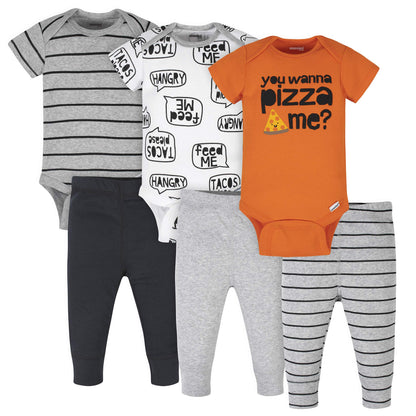 Onesies Brand Unisex Baby 3 Outfit Bundle Mix Match Pants Set
