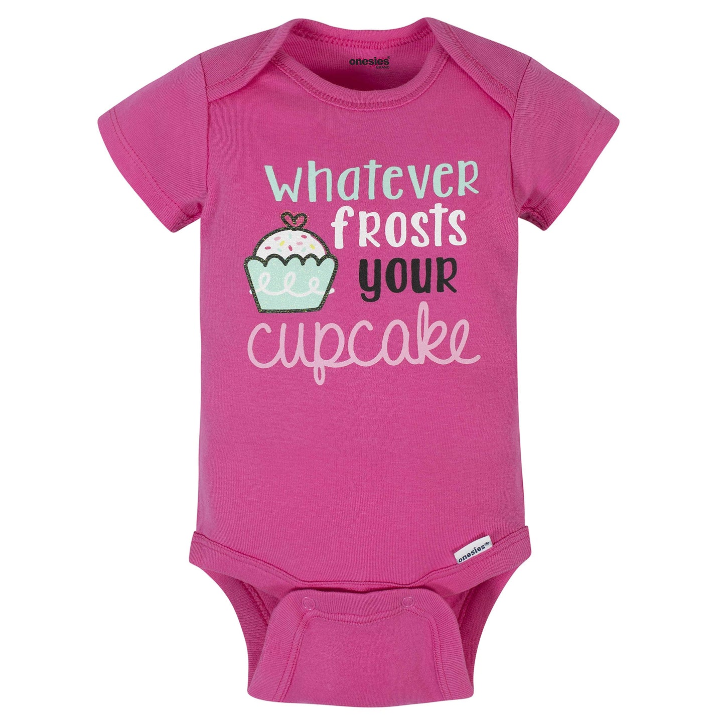 Onesies Brand Baby Girls' 8-pack Short Sleeve Mix & Match Bodysuits