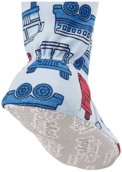 Simple Joys by Carter's baby-boys 3-pack Snug Fit Footed Cotton Pajamas