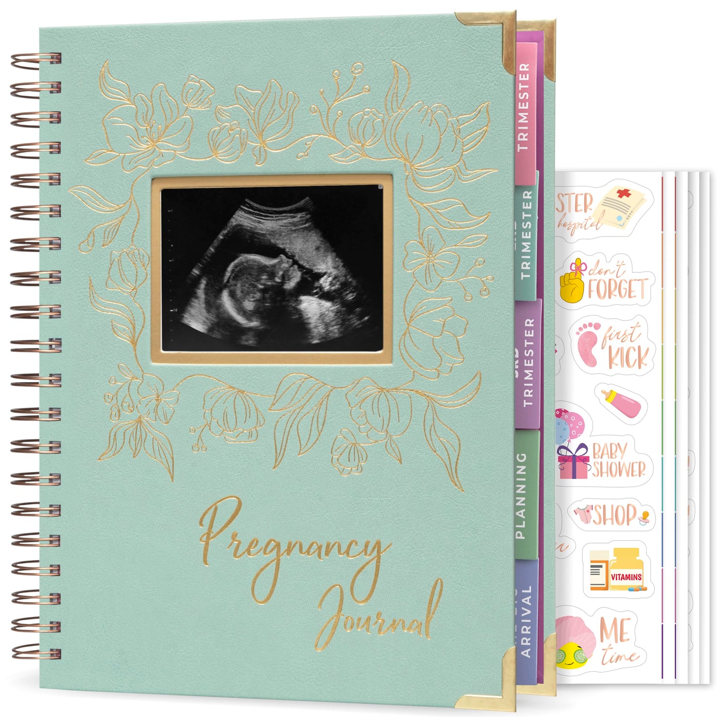 Clever Fox Pregnancy Journal & Memory Book - Pregnancy Planner & Notebook for Expecting Moms – Baby Keepsake, First Time Moms Gift (Lavender, 9" x 10.5")