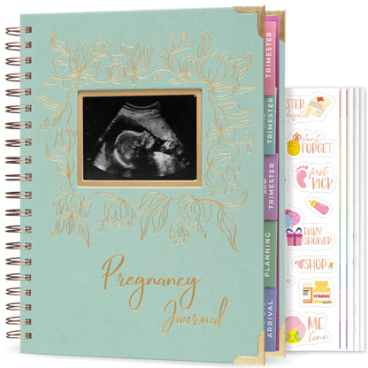 Clever Fox Pregnancy Journal & Memory Book - Pregnancy Planner & Notebook for Expecting Moms – Baby Keepsake, First Time Moms Gift (Lavender, 9" x 10.5")